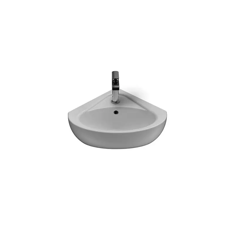 LAVABO ANGOLO TORANO 41X46 BIANCO LUCIDO Hete Deal