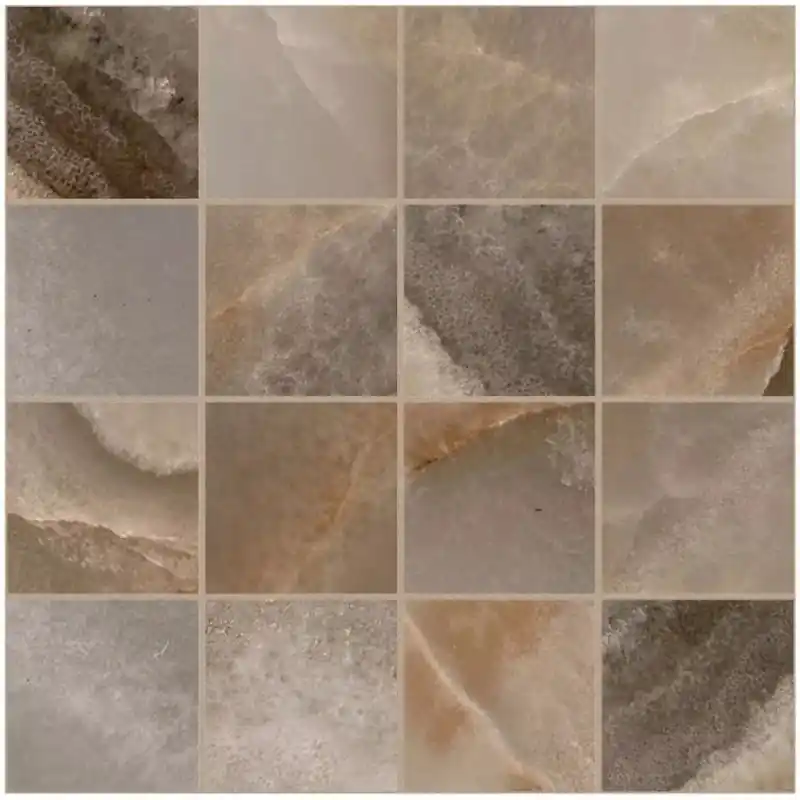 Voordeelprijs REVES REVE CHOCO GLOSSY MOSAICO 30x30 - 6MM