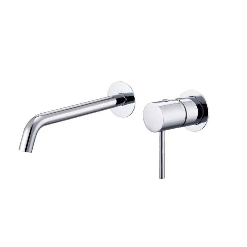 Seizoensaanbieding MONZA MONOCOMANDO LAVABO A MURO C/PARTE INCASSO CROMO