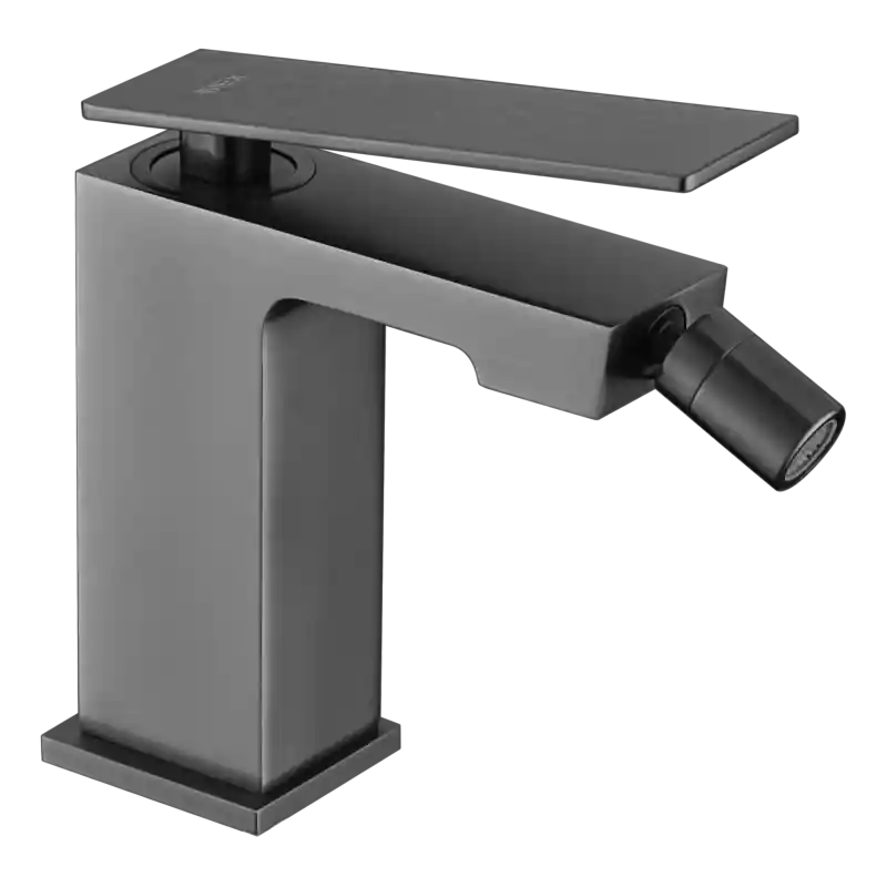 PISA MISCELATORE BIDET MONOCOMANDO SENZA SCARICO BLACK GUN METAL Direct Beschikbaar