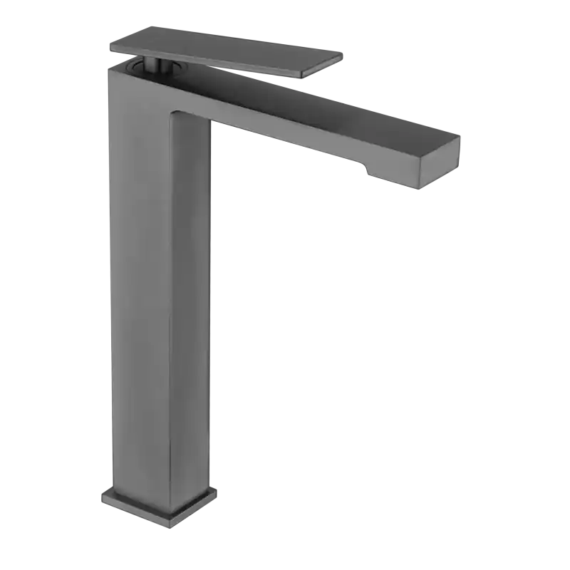 PISA MISCELATORE LAVABO ALTO MONOCOMANDO SENZA SCARICO BLACK GUN METAL Beste Prijs