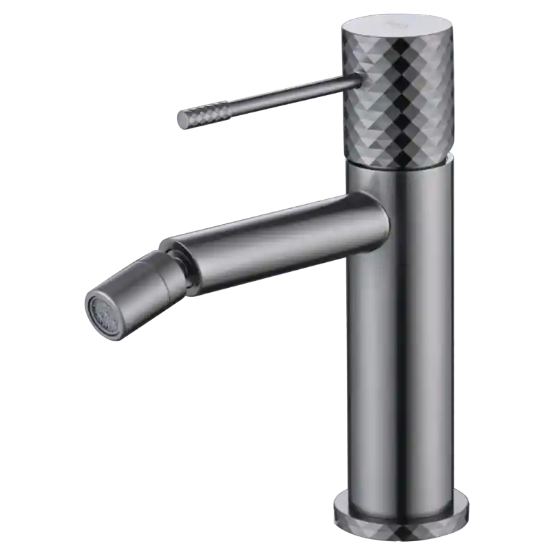 GENOVA MISCELATORE BIDET SENZA SCARICO BLACK GUN METAL Direct Beschikbaar