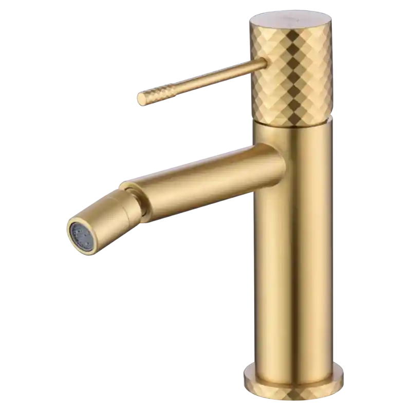 Gecertificeerd GENOVA MISCELATORE BIDET SENZA SCARICO ORO SPAZZOLATO
