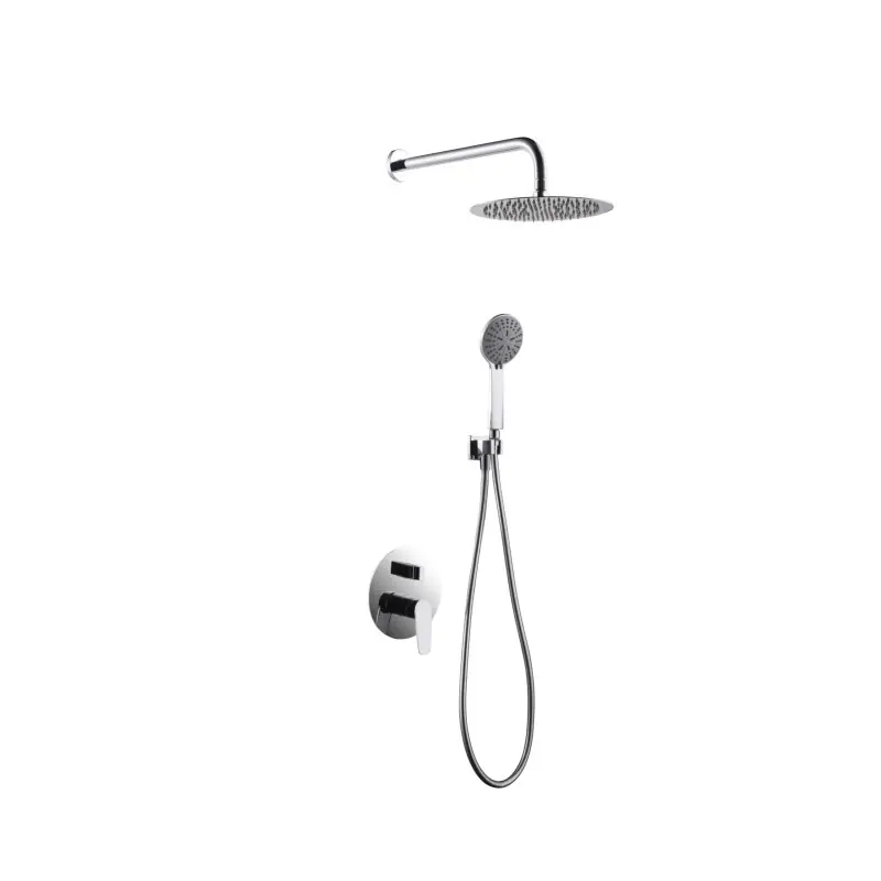 Korting BELGICA KIT DOCCIA SOFFIONE CON MISCELATORE CON DEVIO + DOCCETTA