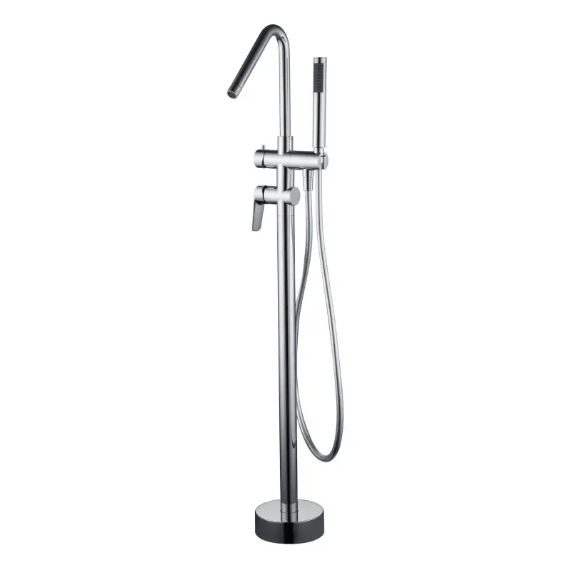 BELGICA MISCELATORE PER VASCA MONOCOMANDO FREESTANDING IN OTTONE CROMATO Actieprijs