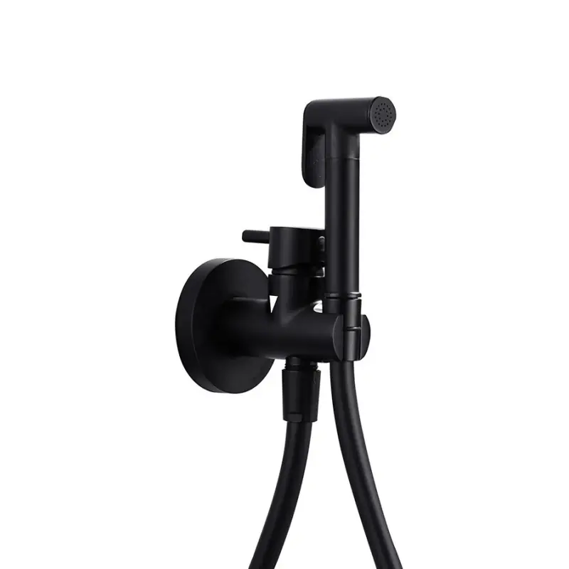 Nu Kopen MUNICH IDROSCOPINO BIDET CON MISCELATORE ACQUA CALDA E FREDDA NERO MATT