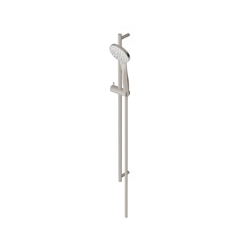 Uitverkoop BRIM COMPLETO ASTA MURALE DOCCIA NICKEL SPAZZOLATO