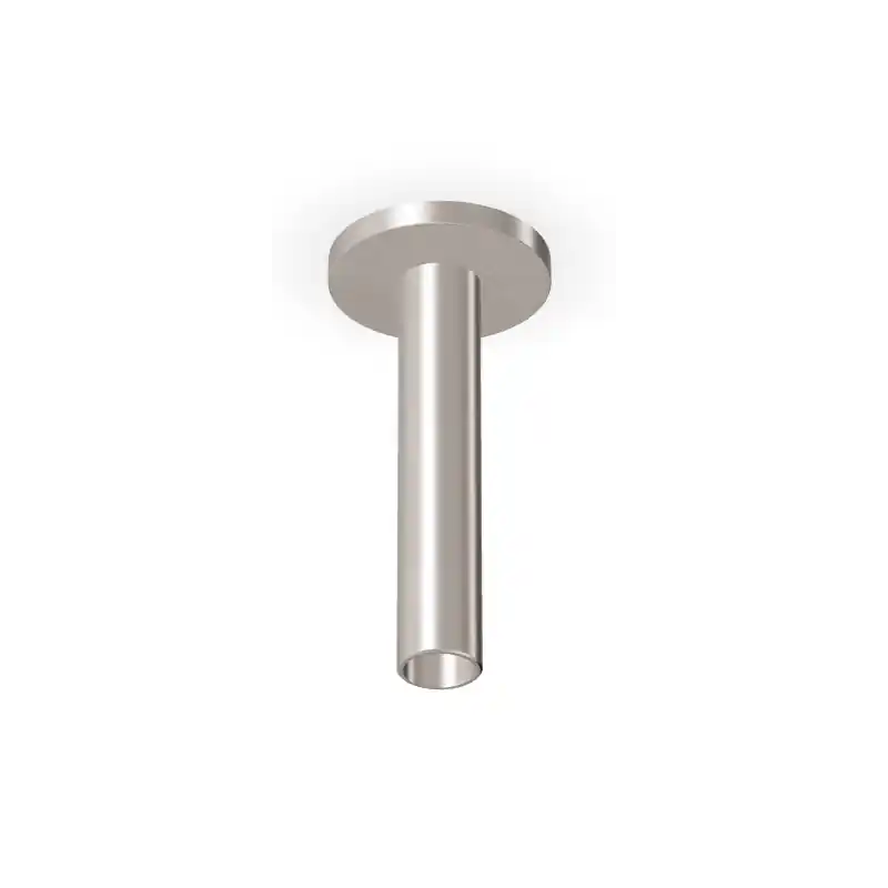 BRIM BRACCIO DOCCIA A SOFFITTO 130MM NICKEL SPAZZOLATO Laatste Versie