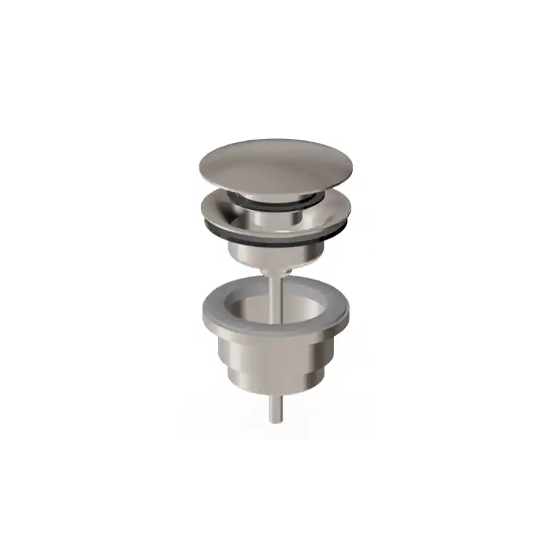 Premium BRIM SCARICO UNIVERSALE NICKEL SPAZZOLATO