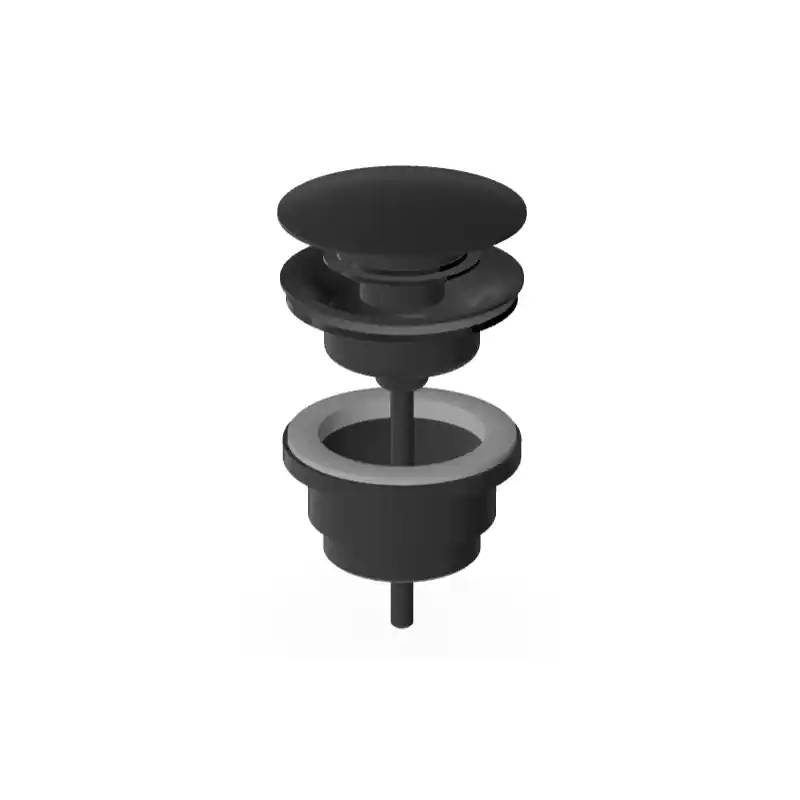 BRIM SCARICO UNIVERSALE NERO OPACO GOFFRATO Gereduceerde Prijs