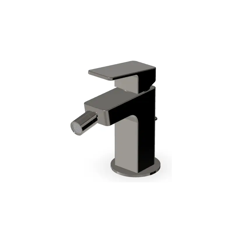 Aanbieding JINGLE MISCELATORE BIDET C/SCARICO METAL BLACK