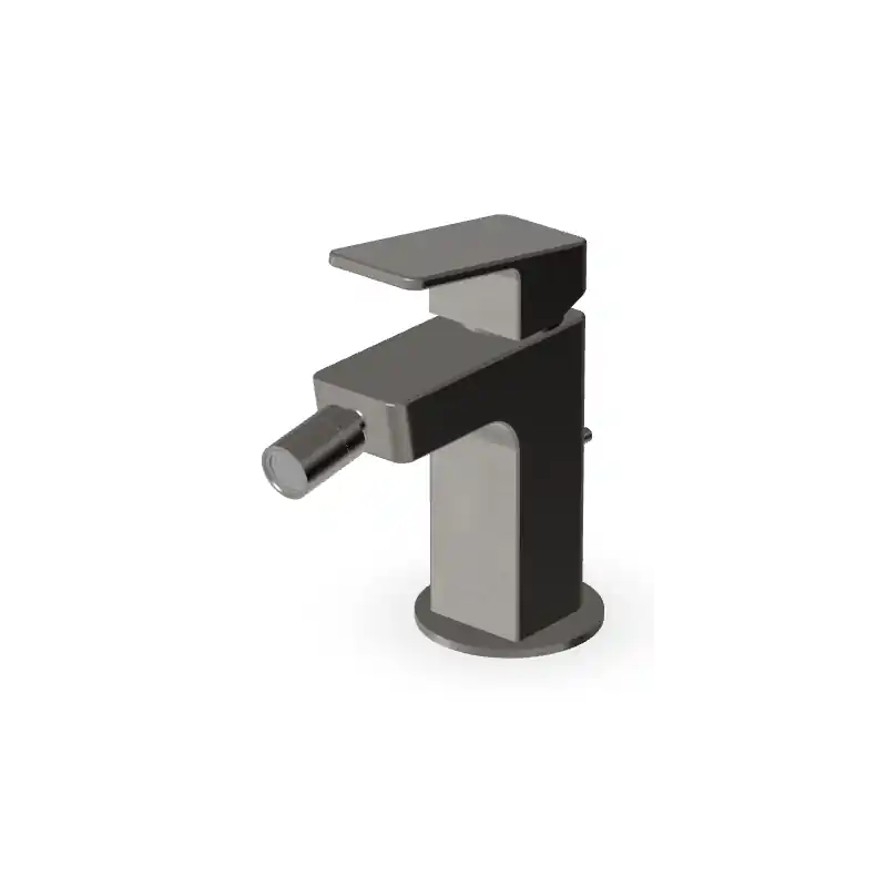 Betaalbaar JINGLE MISCELATORE BIDET C/SCARICO METAL BLACK SPAZZOLATO