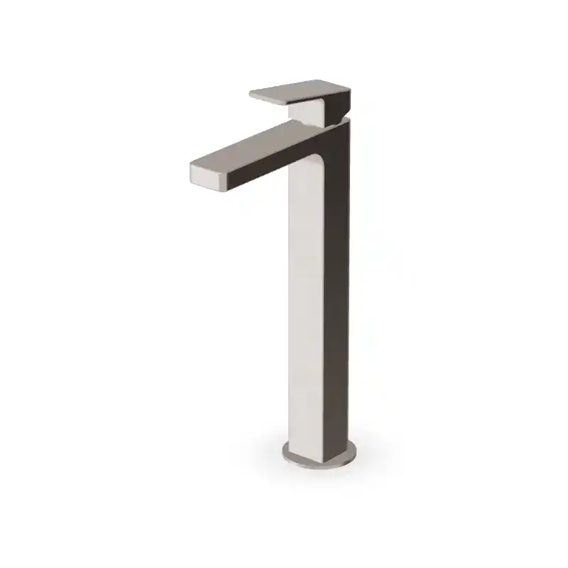 Rechtstreeks Van De Fabrikant JINGLE MISCELATORE LAVABO ALTO S/SCARICO NICKEL SPAZZOLATO
