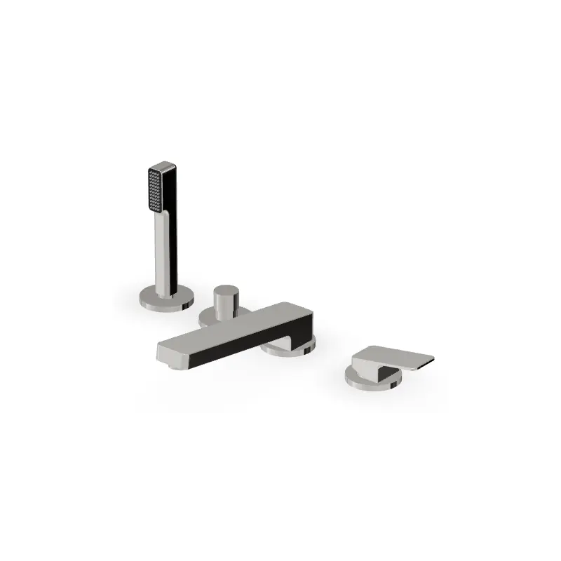 Seizoensaanbieding JINGLE MISCELATORE BORDO-VASCA 4 FORI NICKEL SPAZZOLATO