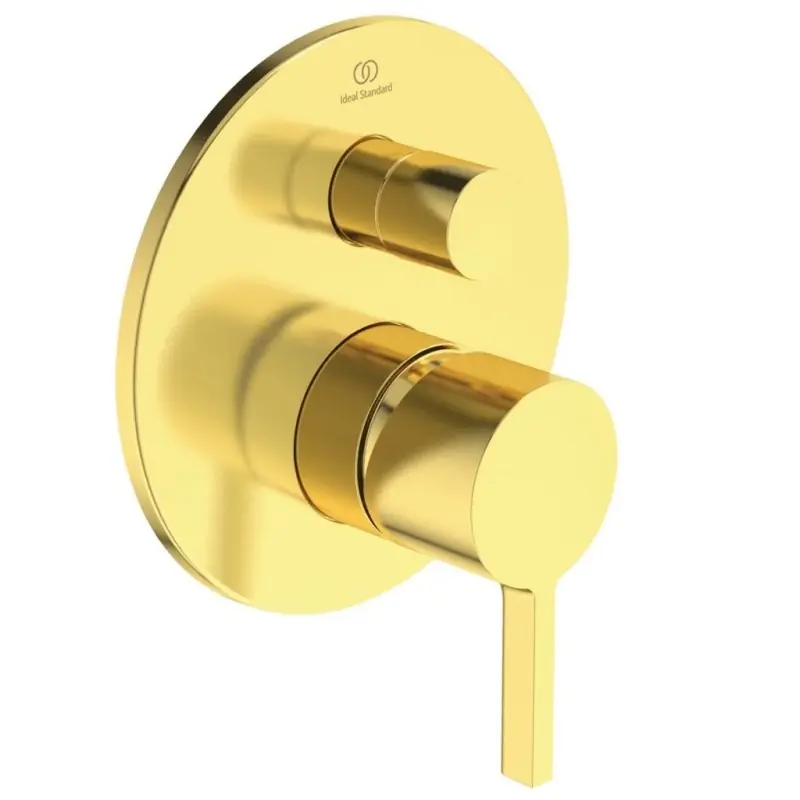 Must-Have JOY VASCA/DOCCIA MISCELATORE MONOCOMANDO AD INCASSO BRUSHED GOLD