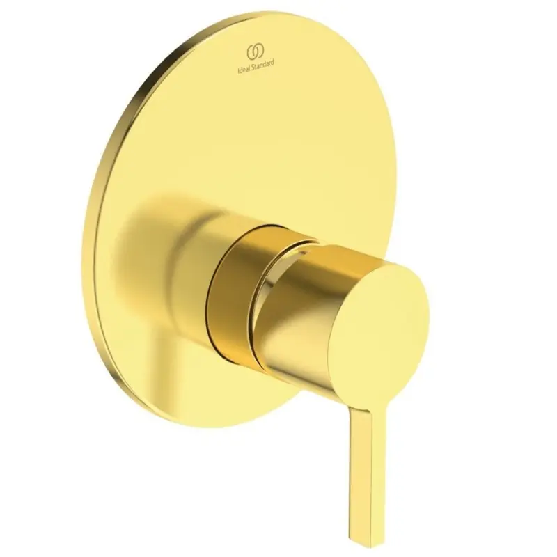 Korting JOY DOCCIA MISCELATORE MONOCOMANDO AD INCASSO BRUSHED GOLD