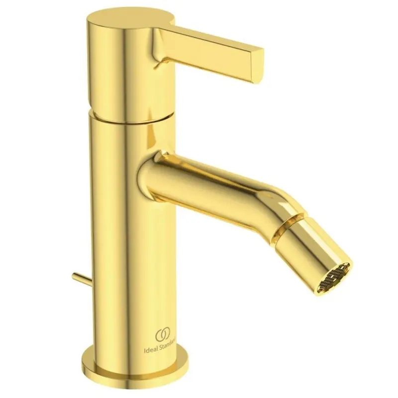 Koop Vandaag JOY BIDET MISCELATORE MONOCOMANDO BRUSHED GOLD