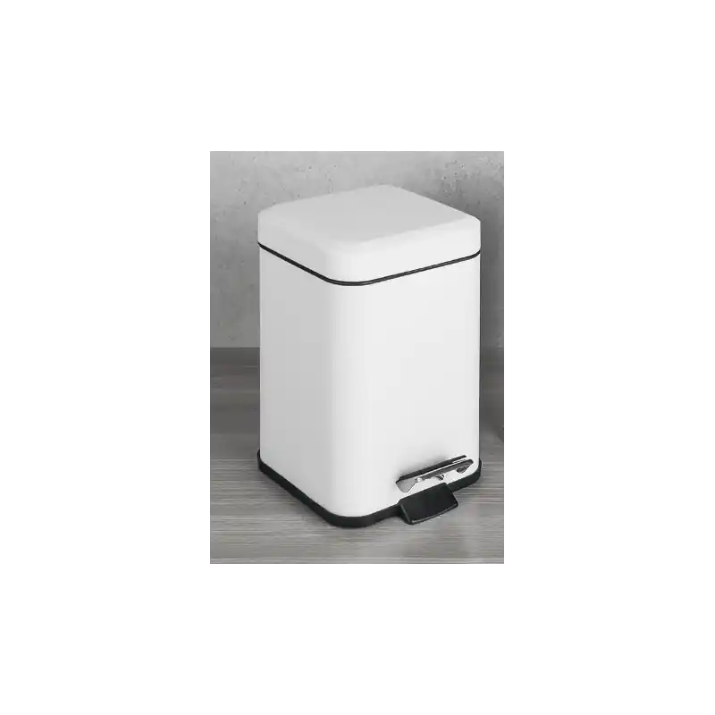 Tijdelijk Beschikbaar CONTRACT POUBELLE IN ACCIAIO INOX BIANCO OPACO