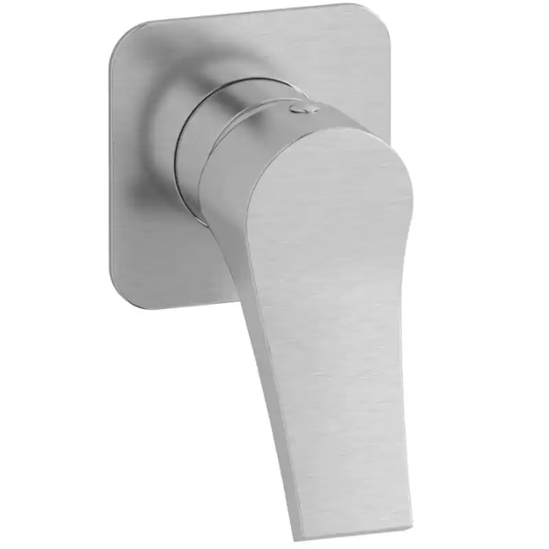 TWITTER MISCELATORE DOCCIA NICKEL SPAZZOLATO Speciale Aanbieding