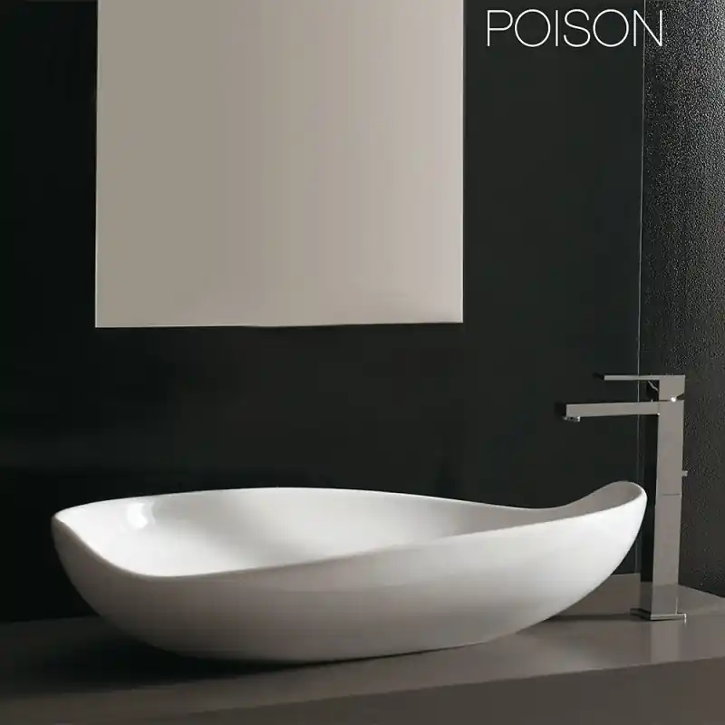 POISON 775 LAVABO DA APPOGGIO BIANCO LUCIDO Merkproduct