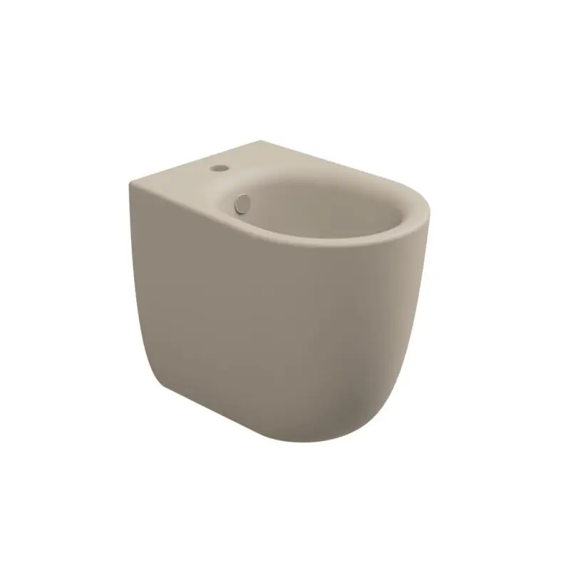 Voordeelprijs HIT BIDET A TERRA SENZA BRIDA SABBIA SATINATO