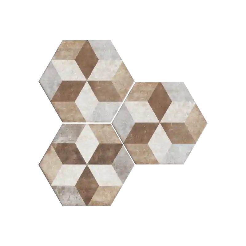 Flitsaanbieding HERITAGE EXAGONA DECORO 34,5x40 - TEXTURE 4