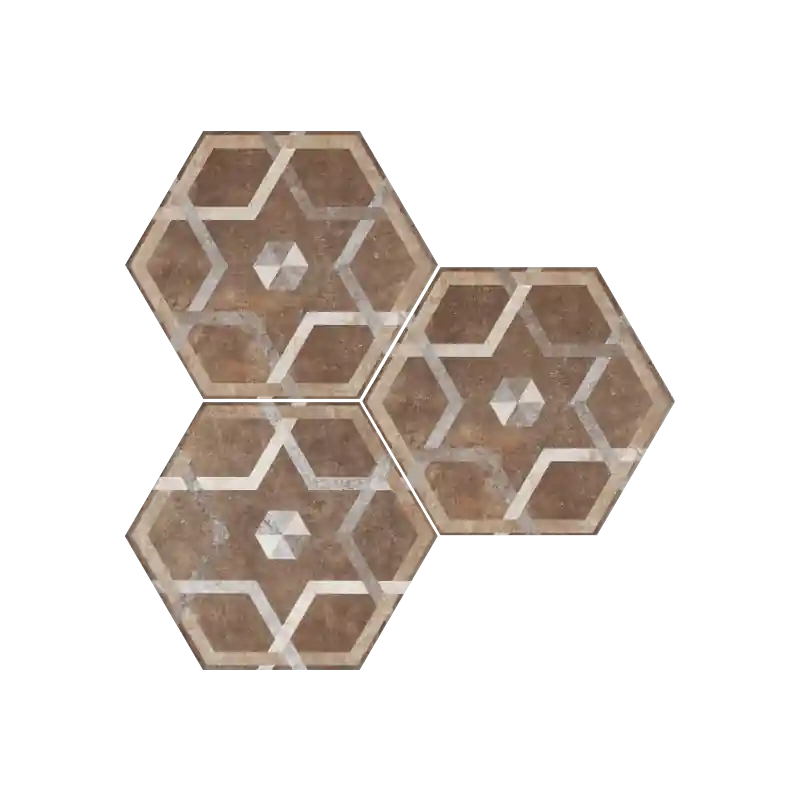 Laatste Kans HERITAGE EXAGONA DECORO 34,5x40 - TEXTURE 5