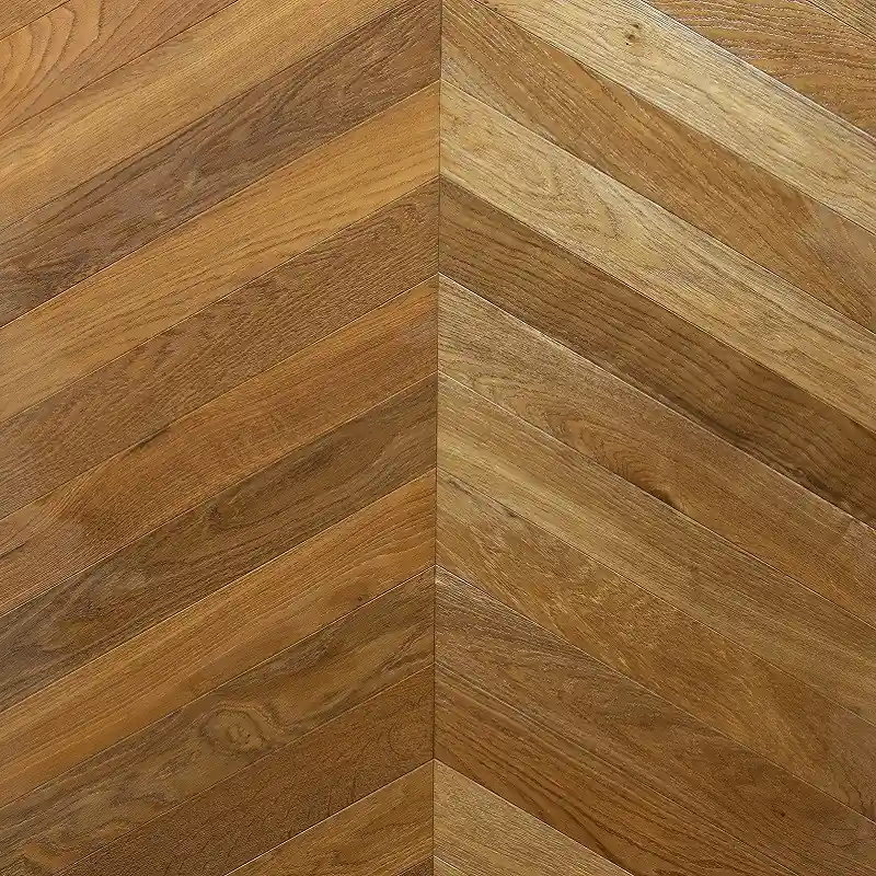 Beperkt Aanbod Parquet Prefinito Rovere Spina Ungherese Dark C-603 Gubbio, Smoked, Spazzolato, Verniciato, Scelta Abcd 10-3x90x550mm