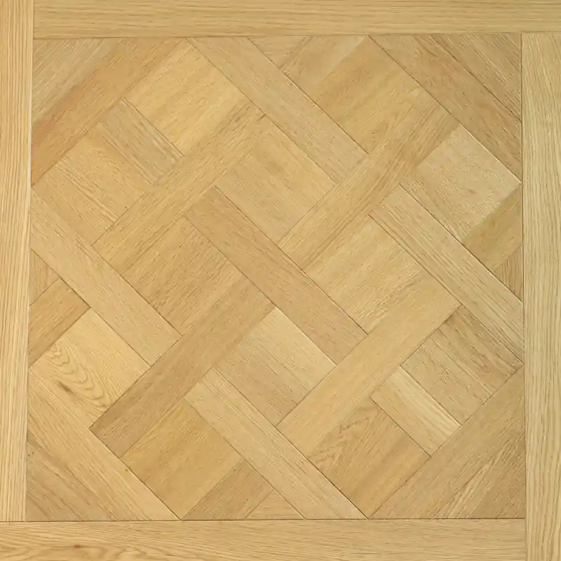 Uitverkoop Parquet Prefinito Rovere Europeo, Quadrotta, Decoro, Spazzolato, Verniciato Uv, Naturale, Scelta Ab