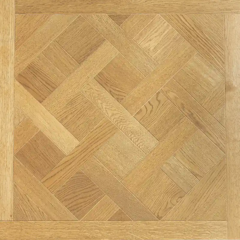 Koopje Parquet Prefinito Rovere Europeo, Quadrotta, Decoro, Spazzolato, Verniciato Uv, Scelta Abc