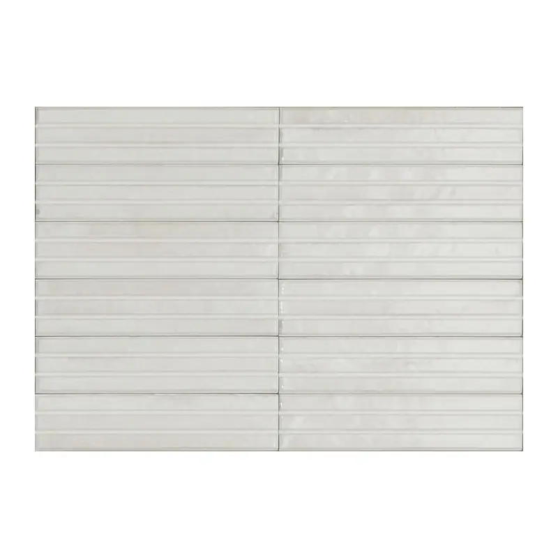 Beperkt Aanbod LOOK BIANCO STRUTTURA 3D YUBY GLOSSY 6X24
