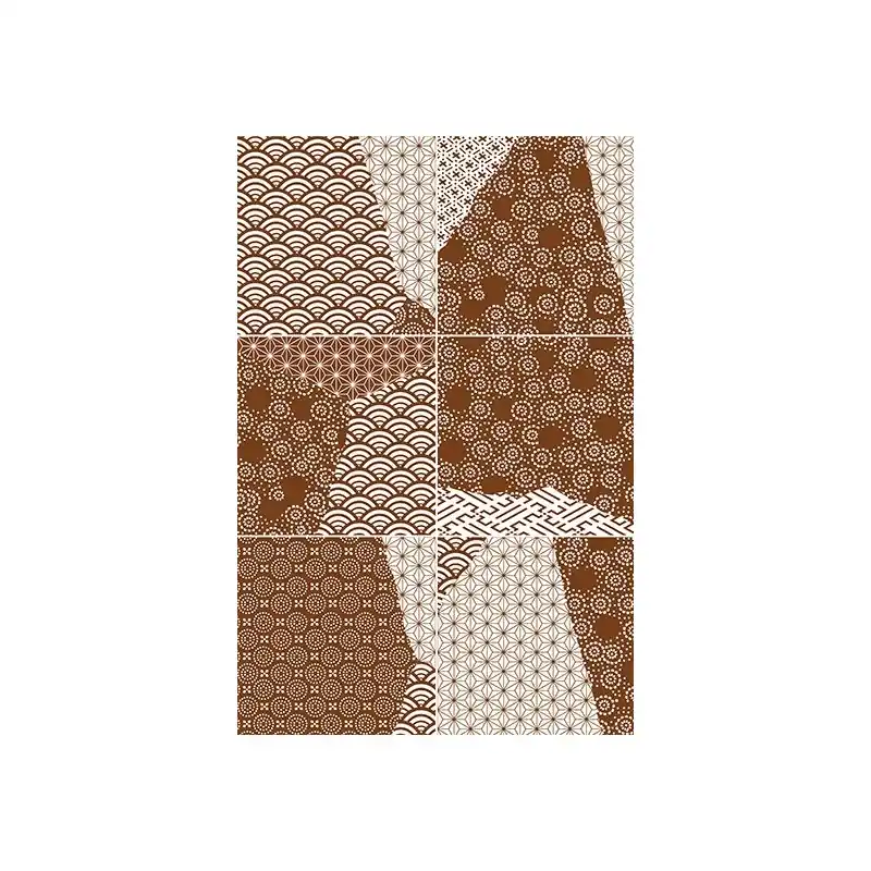 KINTSUGI JAPAN MIX RUST 20,13x20,13 LUCIDO RETTIFICATO Voordeelprijs
