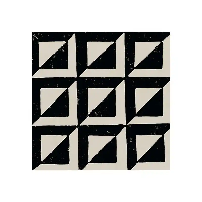 RIGGIOLE BIANCO DECO_1 20X20 NATURALE RETTIFICATO Hoge Kwaliteit