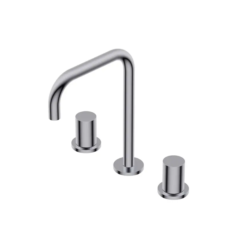 DIAMETRO35 S GRUPPO A TRE FORI PER LAVABO C.QUADRA CROMO Snelle Levering