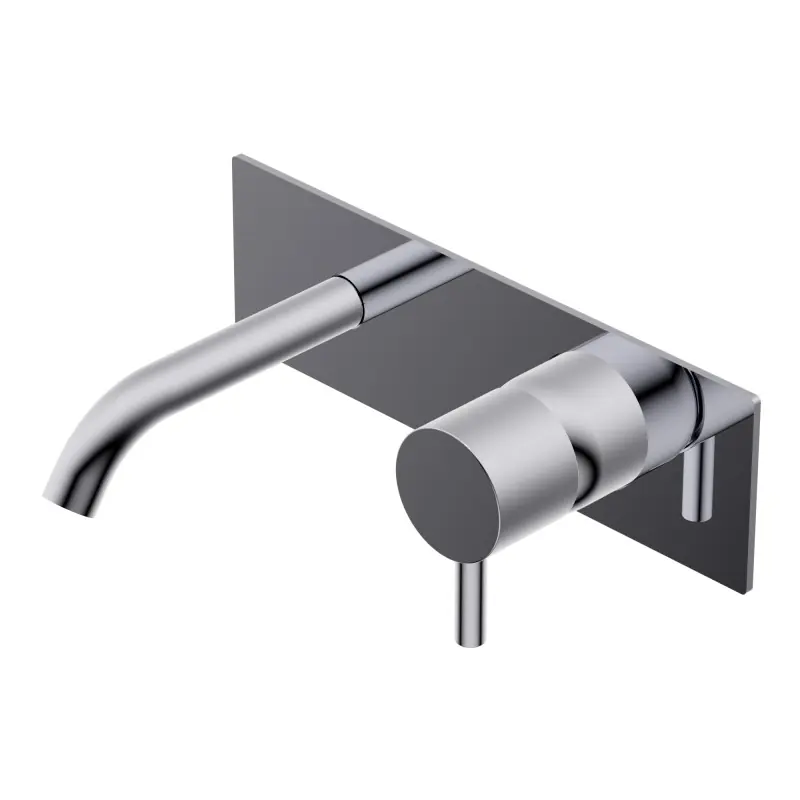 Shop Nu DIAMETRO35 S MISCELATORE LAVABO INCASSO C/PIASTRA CROMO - PARTE ESTERNA