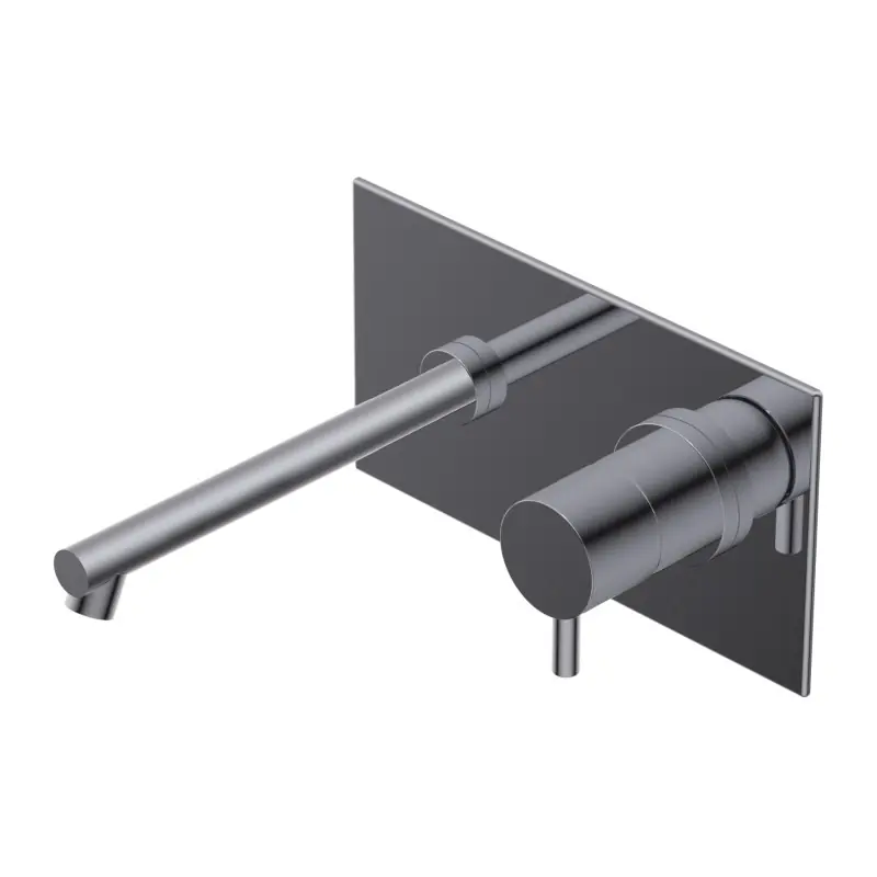 Hoge Kwaliteit DIAMETRO 35 MISCELATORE AD INCASSO LAVABO C/PIASTRA CROMO B/LUNGA- P.ESTERNA