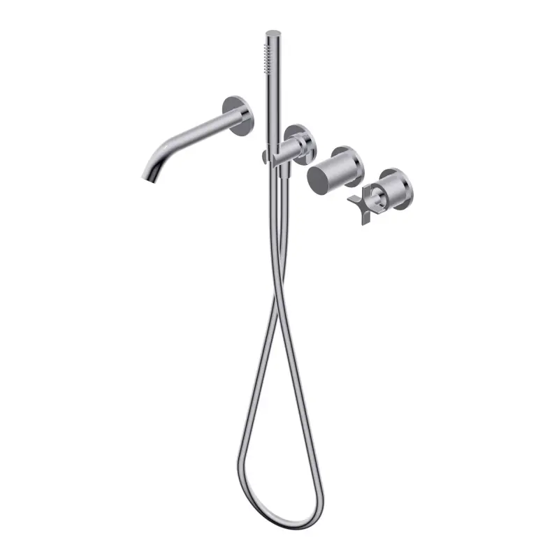 DIAMETRO35 CROSS MISCELATORE AD INCASSO VASCA CROMO Koop Online