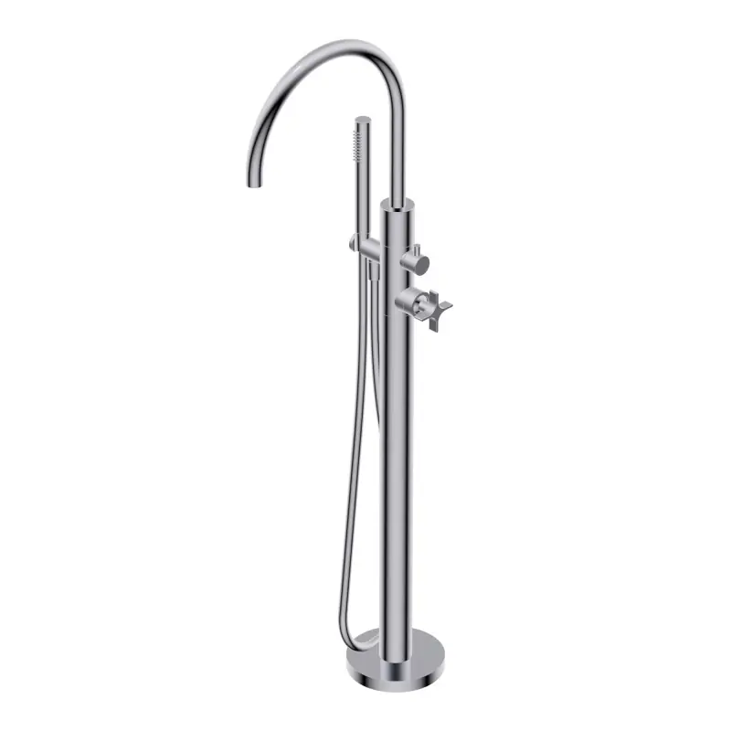 Must-Have DIAMETRO35 CROSS COLONNA VASCA DA TERRA CROMO