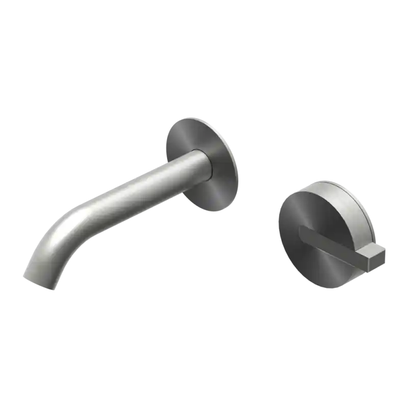 Direct Beschikbaar DOT316 ROUND MISCELATORE A MURO LAVABO INOX