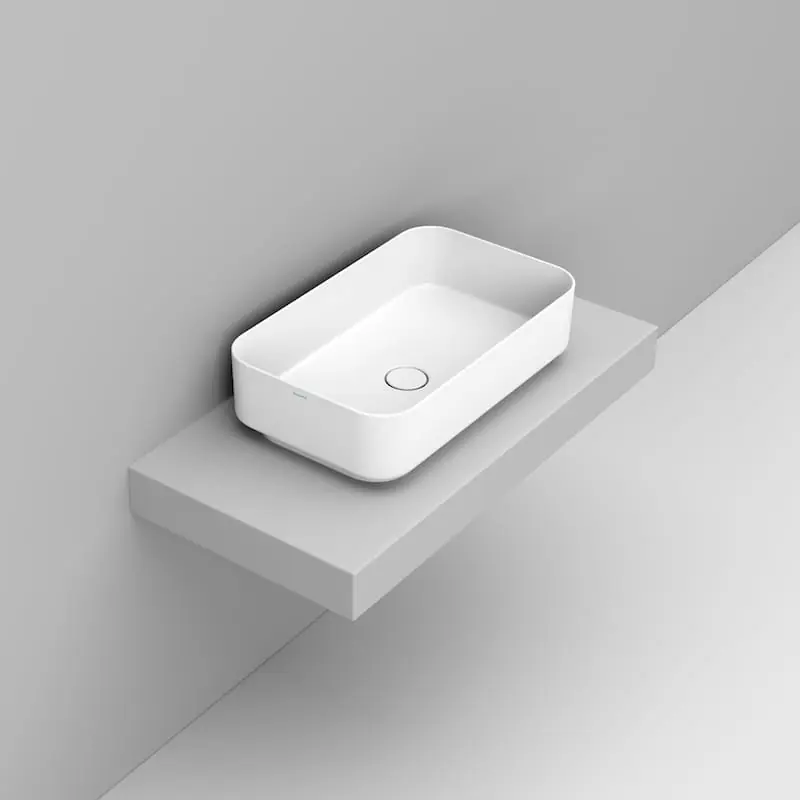 Express Levering NOEMI LAVABO DA APPOGGIO 64x38,5 BIANCO