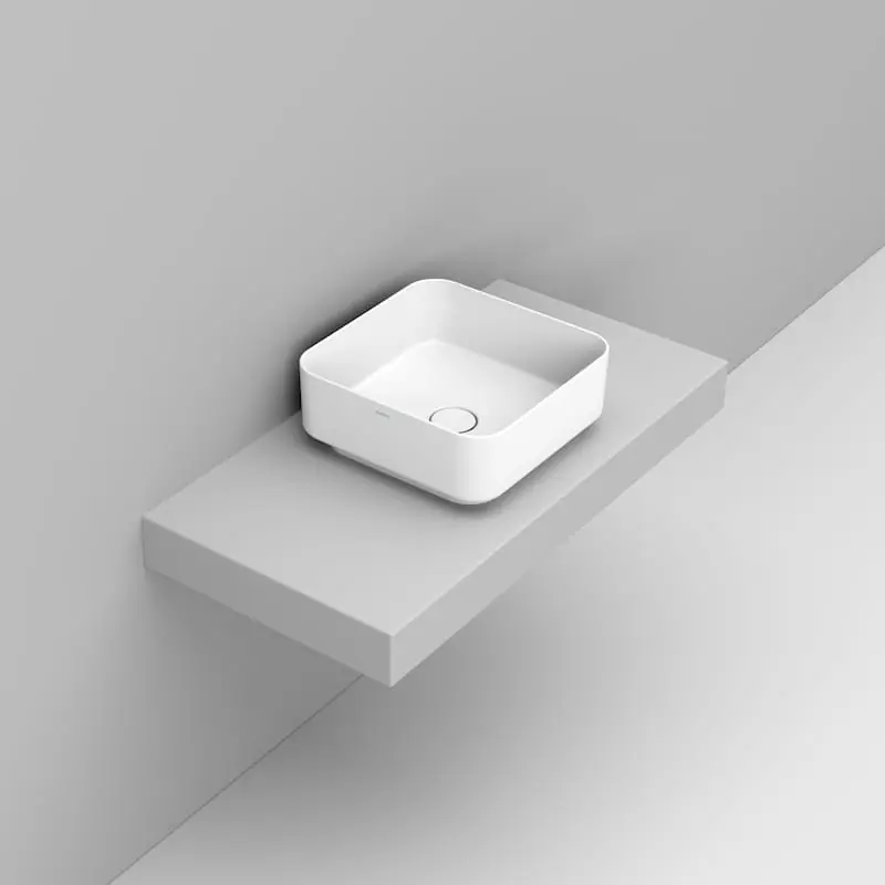 NOEMI LAVABO DA APPOGGIO 40x40 BIANCO Koopje