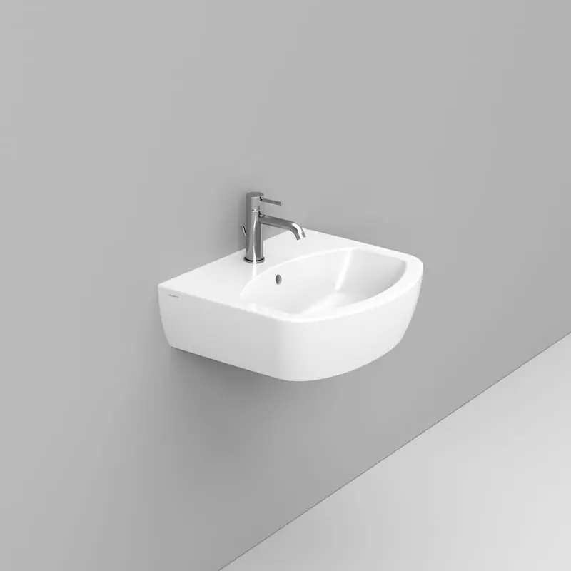 MIA LAVABO SOSPESO 55×46 BIANCO Direct Beschikbaar