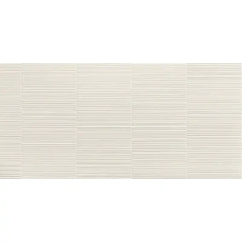 Superprijs 3D WALL PLASTER BARCODE WHITE 50X120 RETTIFICATO