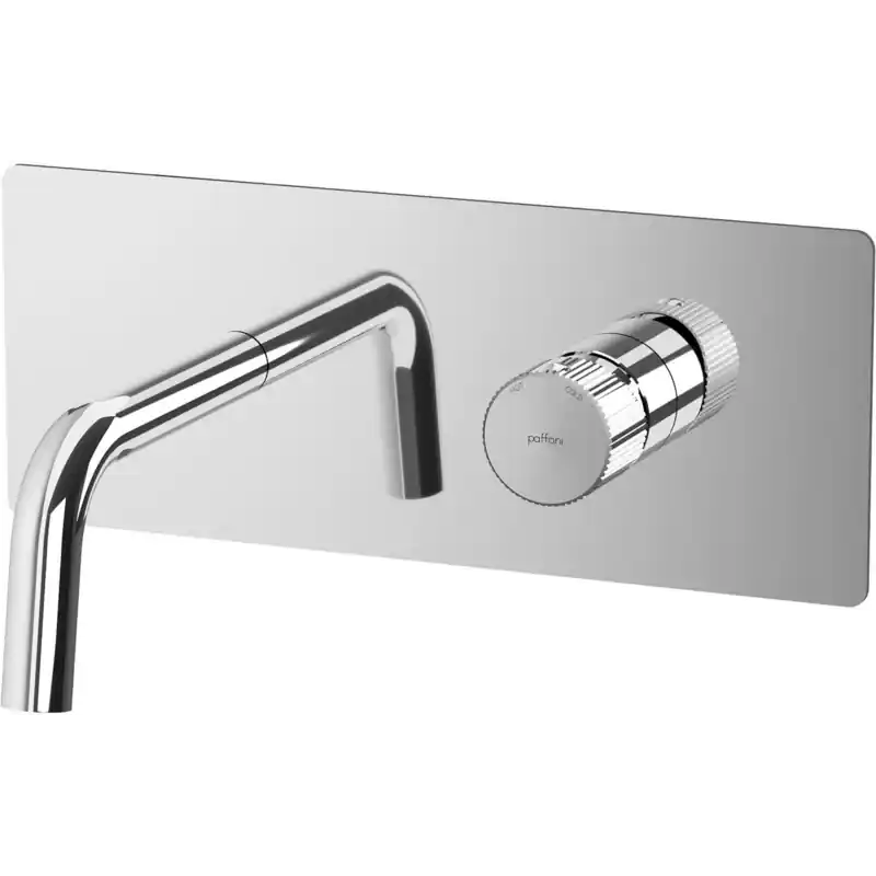 JO MISCELATORE INCASSO LAVABO CON PIASTRA E BOCCA L. 12.3 CM Exclusieve Aanbieding