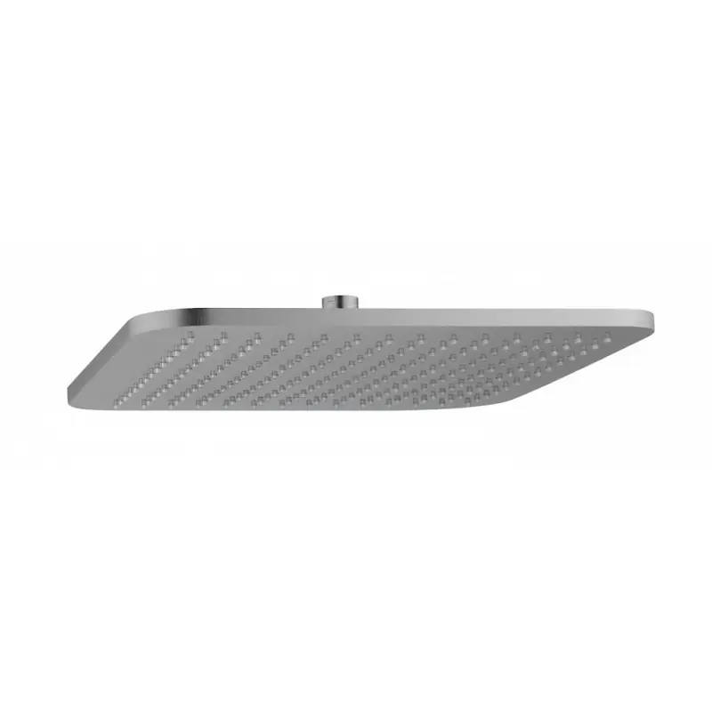 TECHNO SOFFIONE A PIOGGIA 250X250mm ANGOLI ARROTONDATI - INOX SPAZZOLATO Direct Verzonden