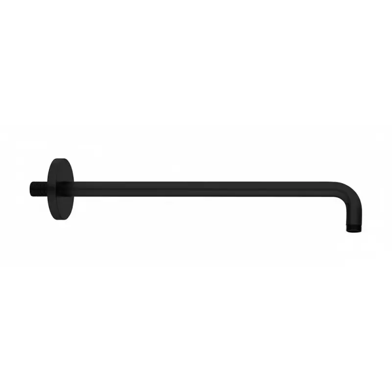 POP BRACCIO DOCCIA DA PARETE Ø 21MM L.350MM - NERO OPACO Speciale Aanbieding