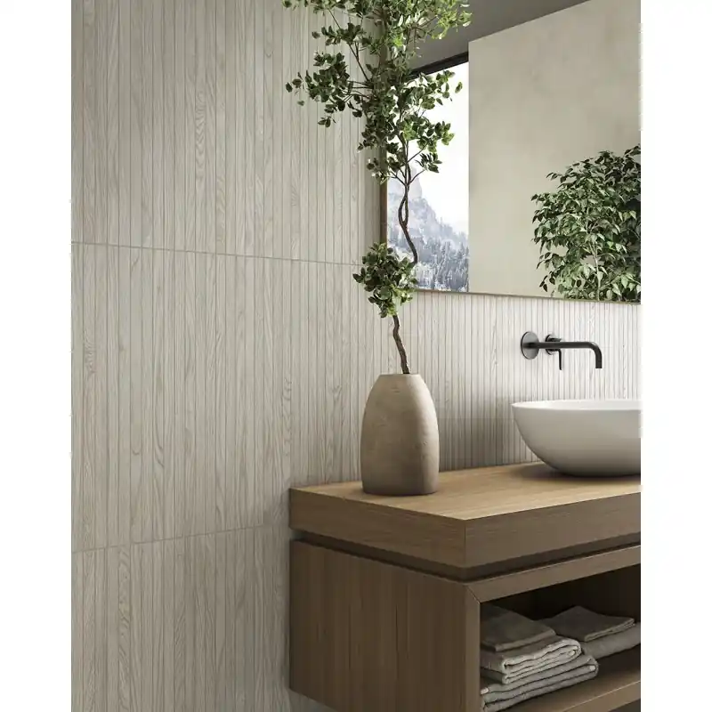 Finale Uitverkoop UNIKA BIANCO 20X60 DECORO Sp. 9,5mm