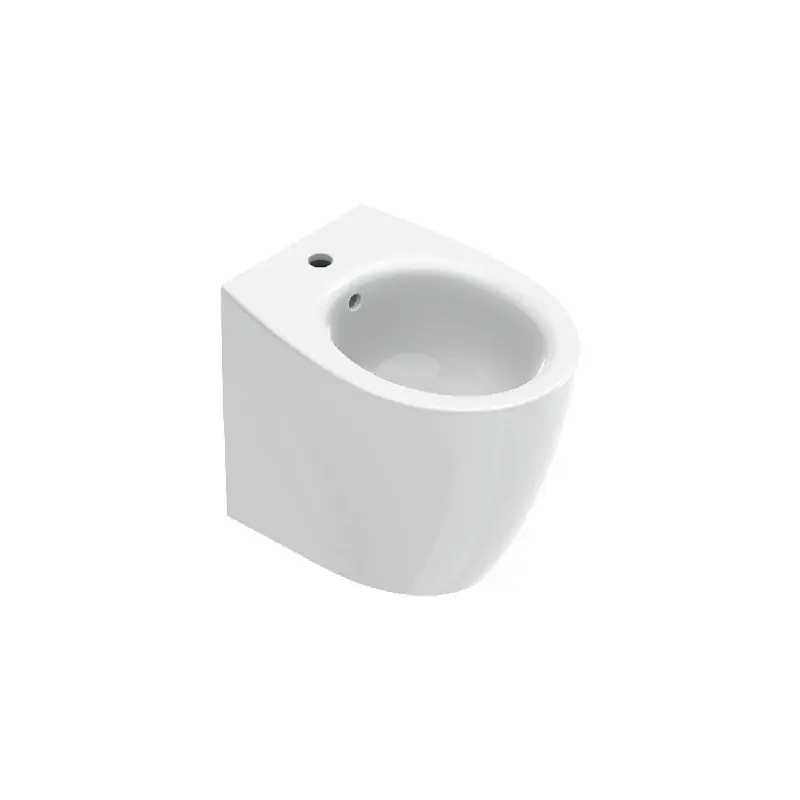 Direct Verzonden ITALY BIDET FILO MURO 52X37 BIANCO LUCIDO