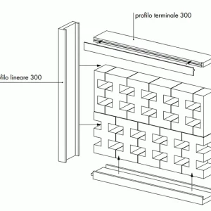 Weekendaanbieding Mutina - Brac Profilo Bianco in Salice 12,5X300 Matt Sp. 40 mm - NDBPL12