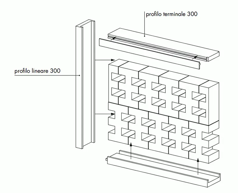 Weekendaanbieding Mutina - Brac Profilo Bianco in Salice 12,5X300 Matt Sp. 40 mm - NDBPL12
